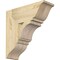 Ekena Millwork Imperial Traditional Rough Sawn Bracket, Douglas Fir, 6"W x 18"D x 18"H BKT06X18X18IMP01RDF - alternate 1